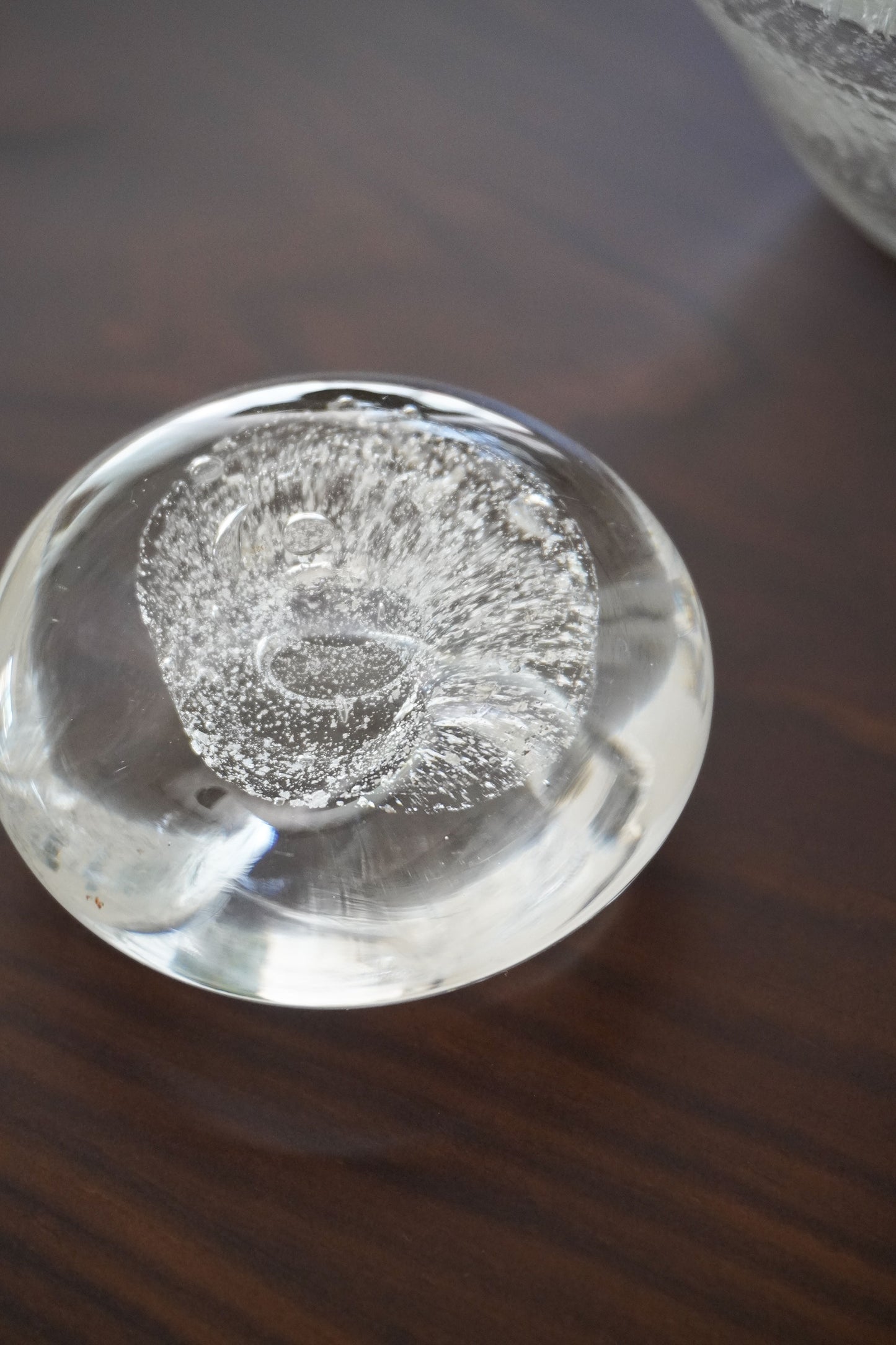 Silver flake Paperweight