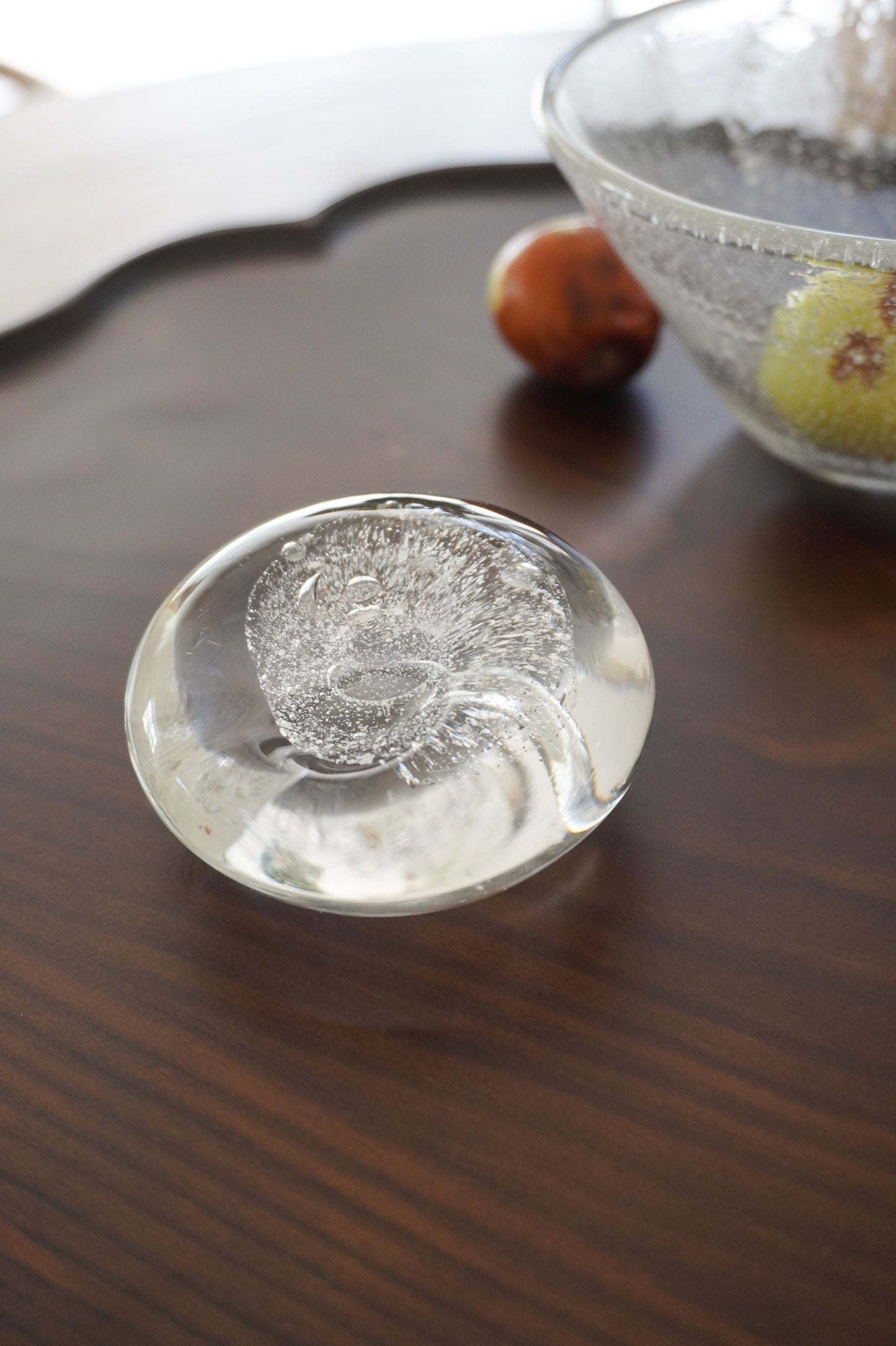 Silver flake Paperweight