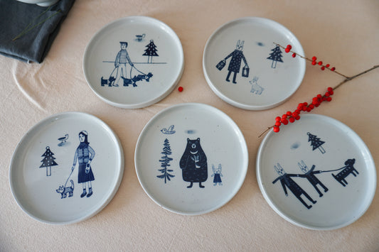 Holiday plate L