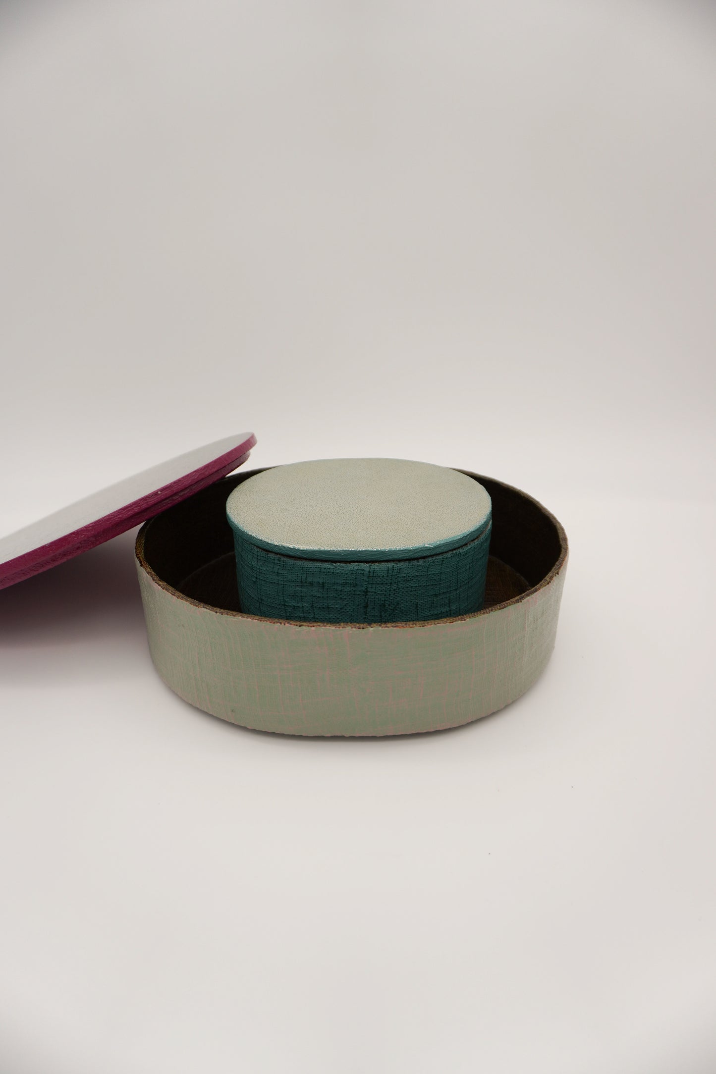 Natural Lacquer Container (함) Small