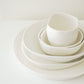 White Stone Salad bowl