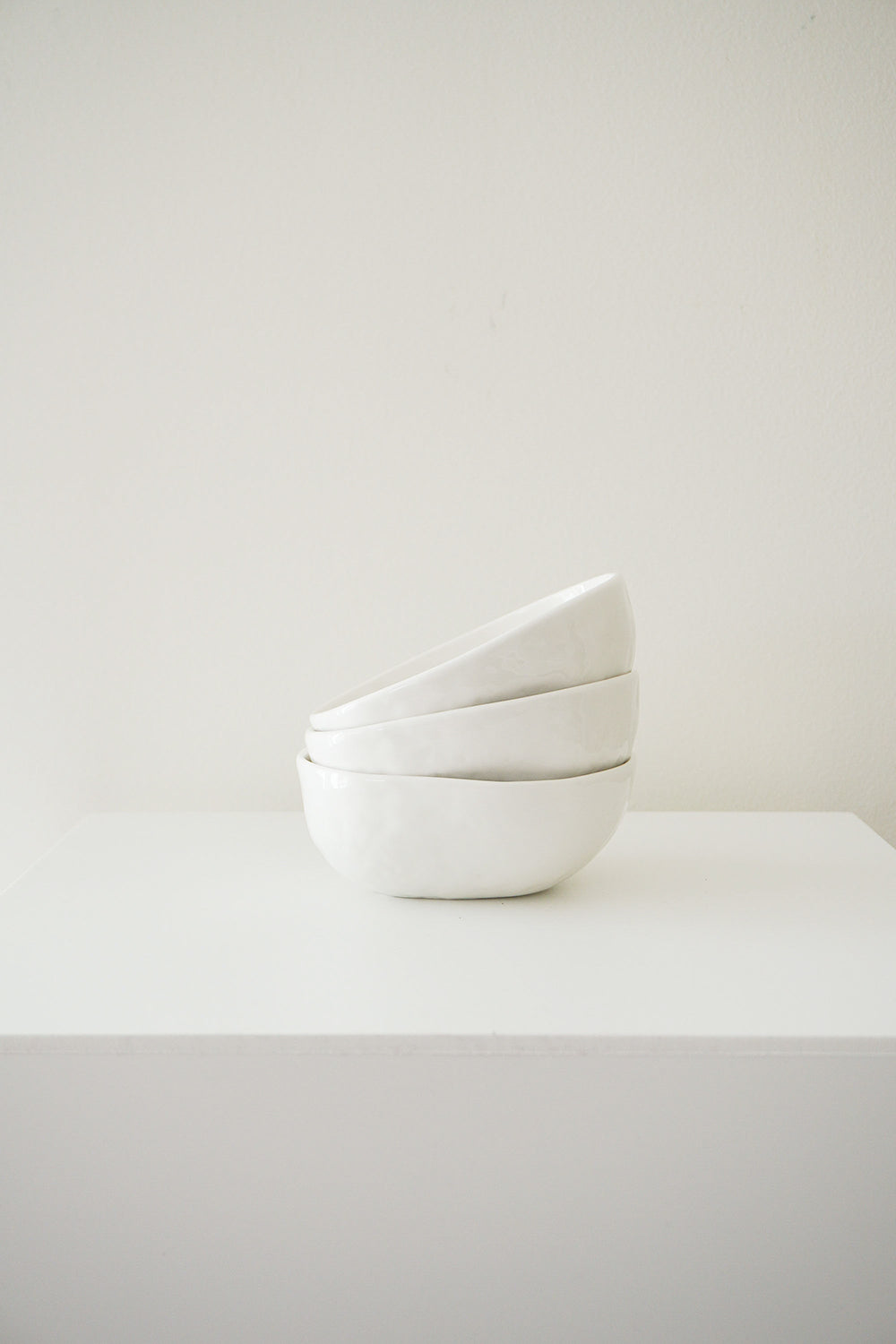 White Stone Bowl (L)